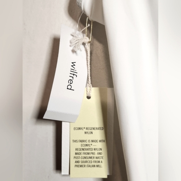 Wilfred Perrin White Square-Neck Tank Bodysuit Size S Spring Summer - Picture 6 of 6